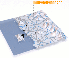 3d view of Kampong Perangan