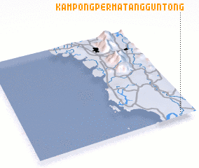 3d view of Kampong Permatang Guntong