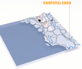 3d view of Kampong Lebah