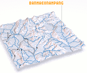 3d view of Ban Maeo Nam Pang