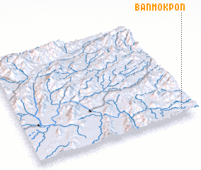 3d view of Ban Môkpon