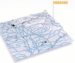 3d view of Khao Kho