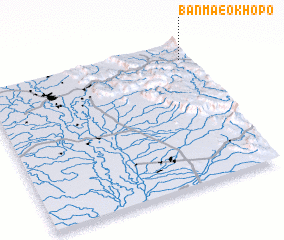 3d view of Ban Maeo Kho Po