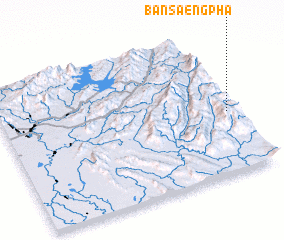 3d view of Ban Saeng Pha