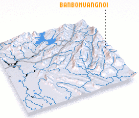 3d view of Ban Bo Muang Noi