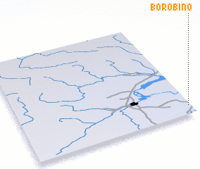 3d view of Borobino