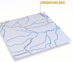 3d view of Sungaisialang