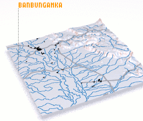 3d view of Ban Bung Am Ka