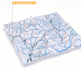 3d view of Ban Ngiu Ngam