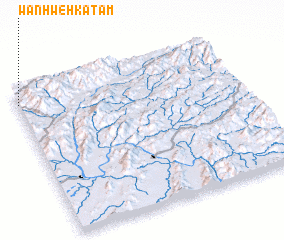 3d view of Wān Hwè-hka-tām