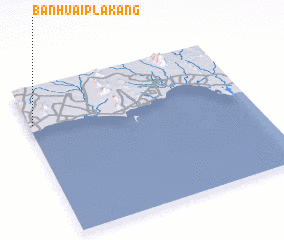 3d view of Ban Huai Pla Kang