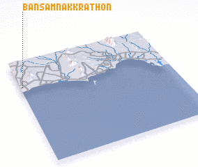 3d view of Ban Samnak Krathon