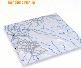 3d view of Ban Phraek Bua