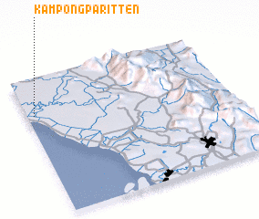 3d view of Kampong Parit Ten