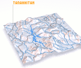 3d view of Tanah Hitam