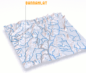 3d view of Ban Nam Lat