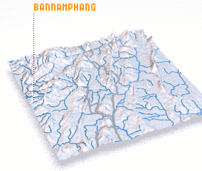 3d view of Ban Nam Phang