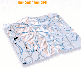 3d view of Kampong Baharu