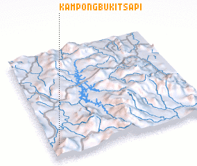 3d view of Kampong Bukit Sapi