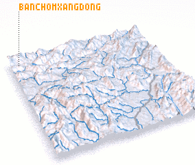 3d view of Ban Chomxang-Dông