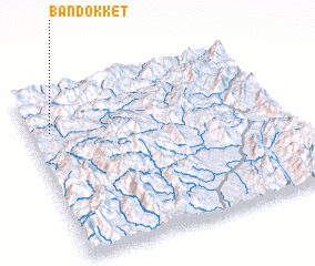 3d view of Ban Dokkét