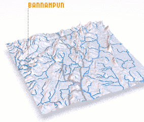 3d view of Ban Nam Pun