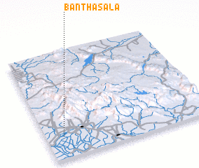 3d view of Ban Tha Sala