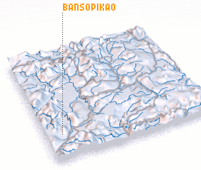 3d view of Ban Sôp-I-Kao