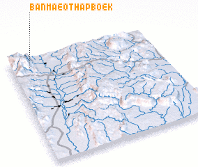 3d view of Ban Maeo Thap Boek