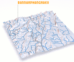 3d view of Ban Nam Phang Maeo