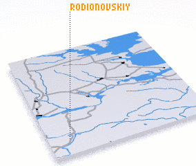 3d view of Rodionovskiy