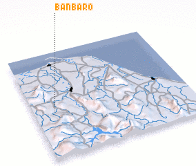 3d view of Ban Ba Ro