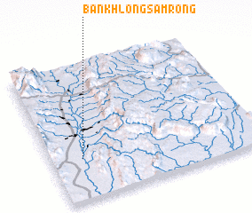 3d view of Ban Khlong Samrong