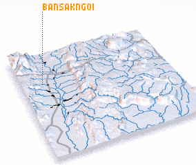 3d view of Ban Sak Ngoi