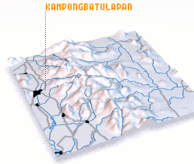 3d view of Kampong Batu Lapan