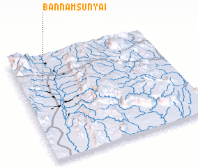 3d view of Ban Nam Sun Yai