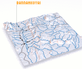 3d view of Ban Nam Ko Yai