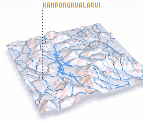 3d view of Kampong Kuala Rui