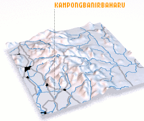 3d view of Kampong Banir Baharu