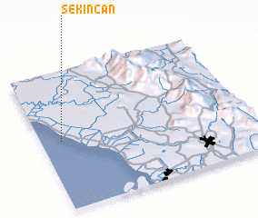 3d view of Sekincan