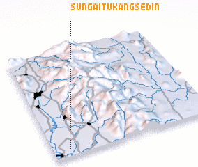 3d view of Sungai Tukang Sedin