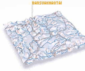 3d view of Ban Suakhao-Tai