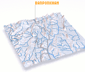 3d view of Ban Ponkham