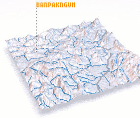 3d view of Ban Pakngum