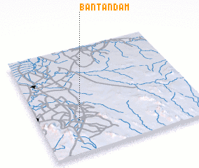 3d view of Ban Tan Dam