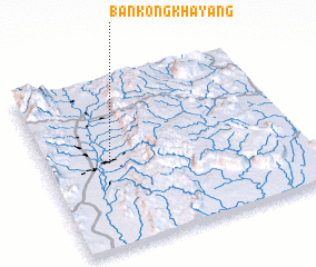 3d view of Ban Kong Khayang