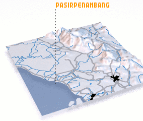 3d view of Pasir Penambang