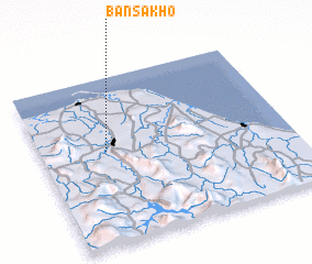 3d view of Ban Sa Kho