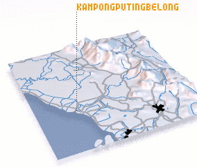 3d view of Kampong Puting Belong