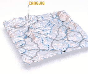 3d view of Cangjie